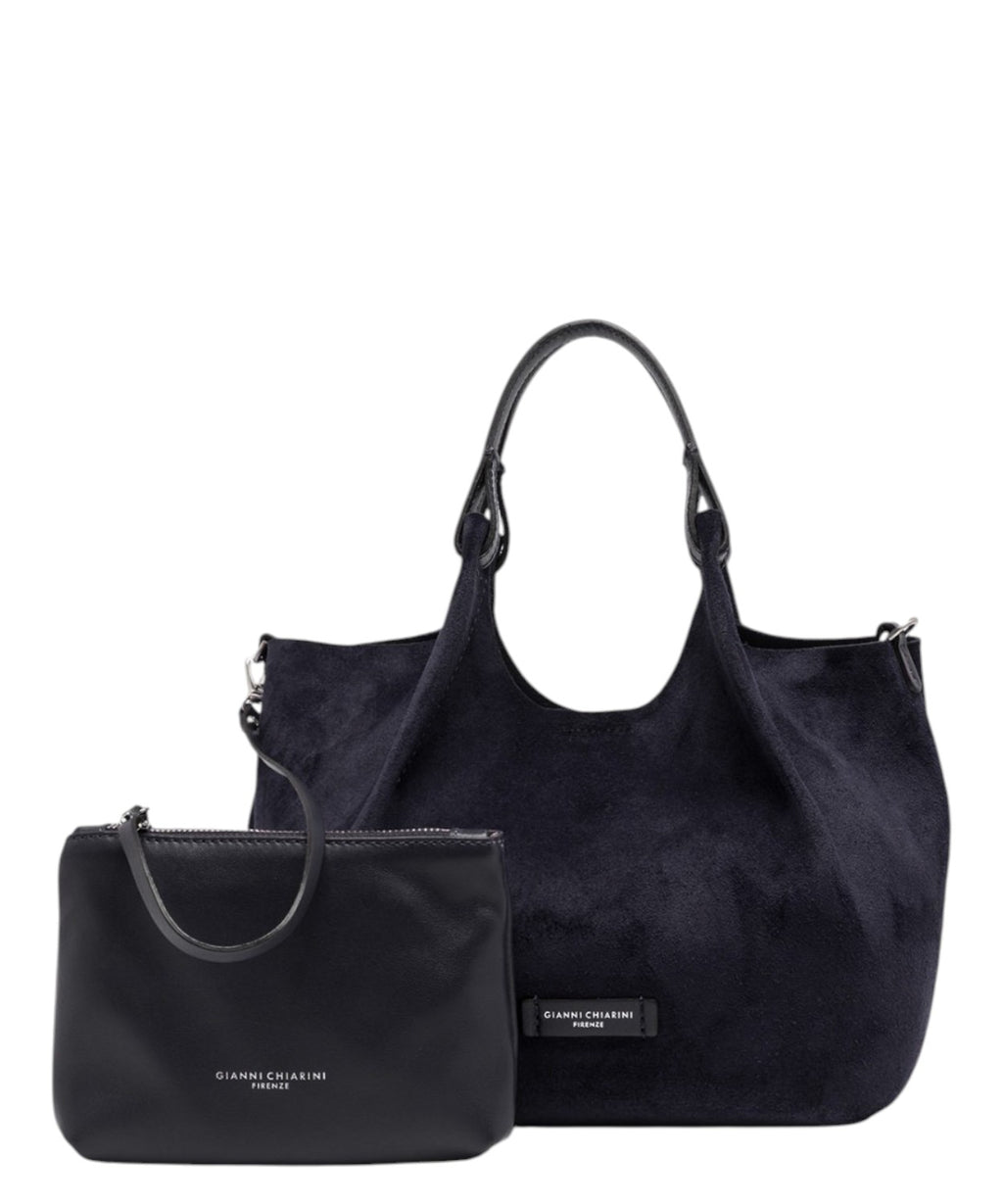 Borsa Gianni Chiarini Mini in Pelle Scamosciata