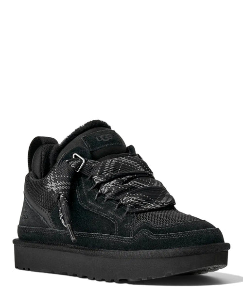 Дамски маратонки UGG Lowmel от велур и мрежеста материя