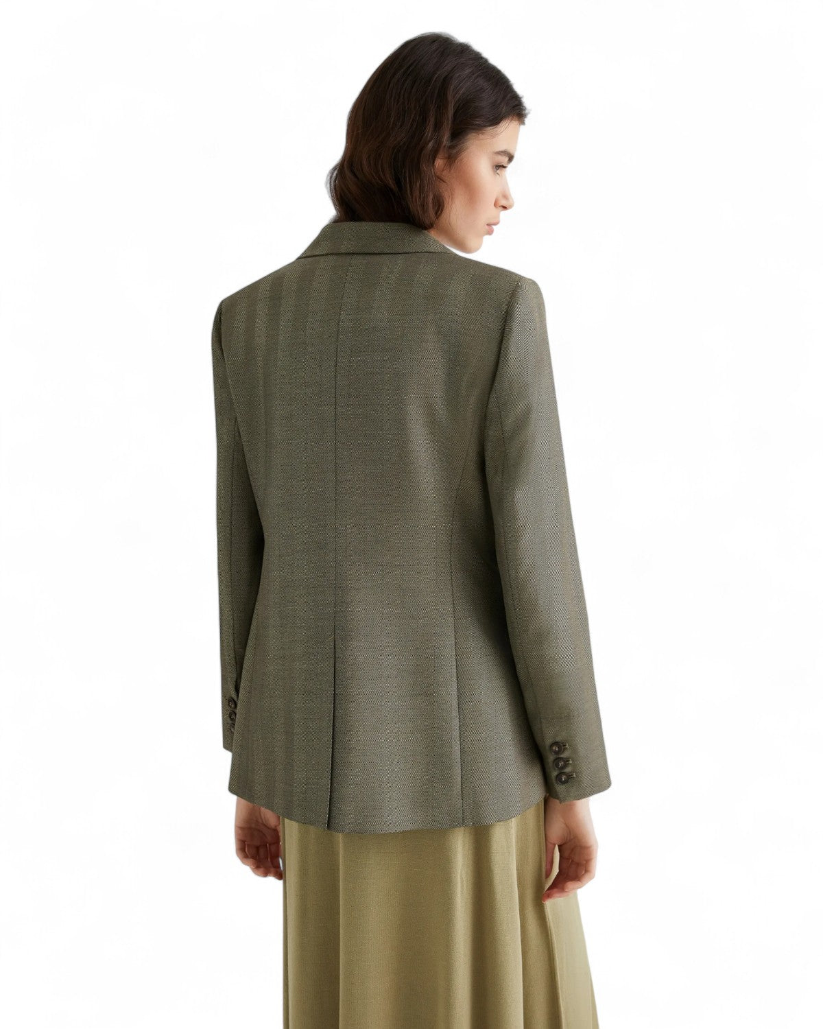 Giacca in saglia con rever decorato da cristalli-Marella-Giacche-Vittorio Citro Boutique