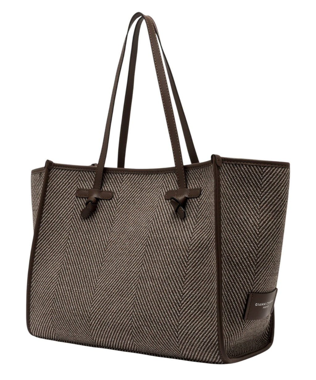 Gianni Chiarini Marcella-shoppingtaske i sildebensuld