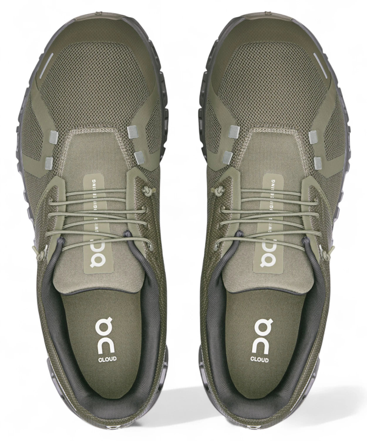 Sneakers On Cloud 6 Lifestyle Olive Eclipse-ON-Sneakers-Vittorio Citro Boutique