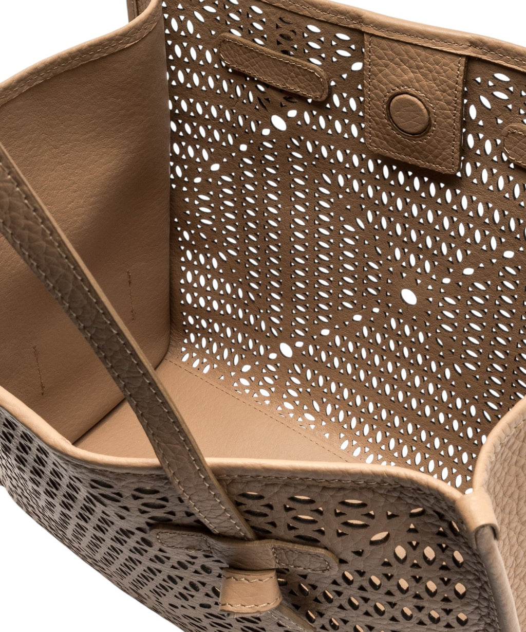 Gianni Chiarini Marcella Bag with Perforated Decoration