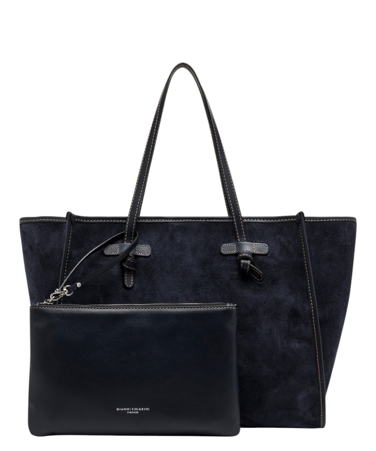 Borsa Shopping in Pelle Scamosciata Gianni Chiarini