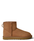 Stivali UGG Donna Classic Mini II in Montone e Pelle Scamosciata