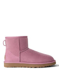 Stivali UGG Donna Classic Mini II in Montone e Pelle Scamosciata