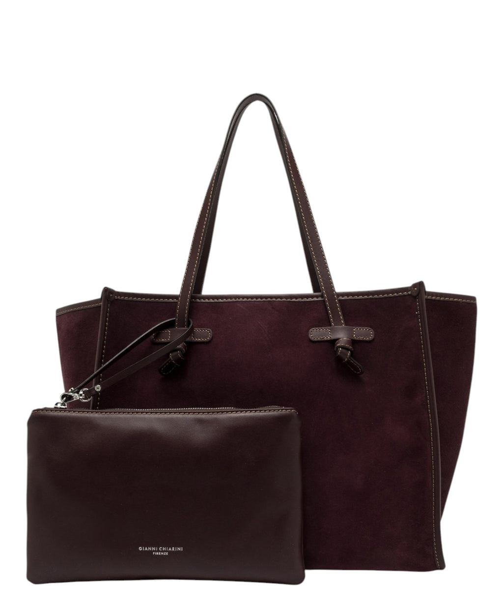Borsa Shopping Pelle Scamosciata Gianni Chiarini