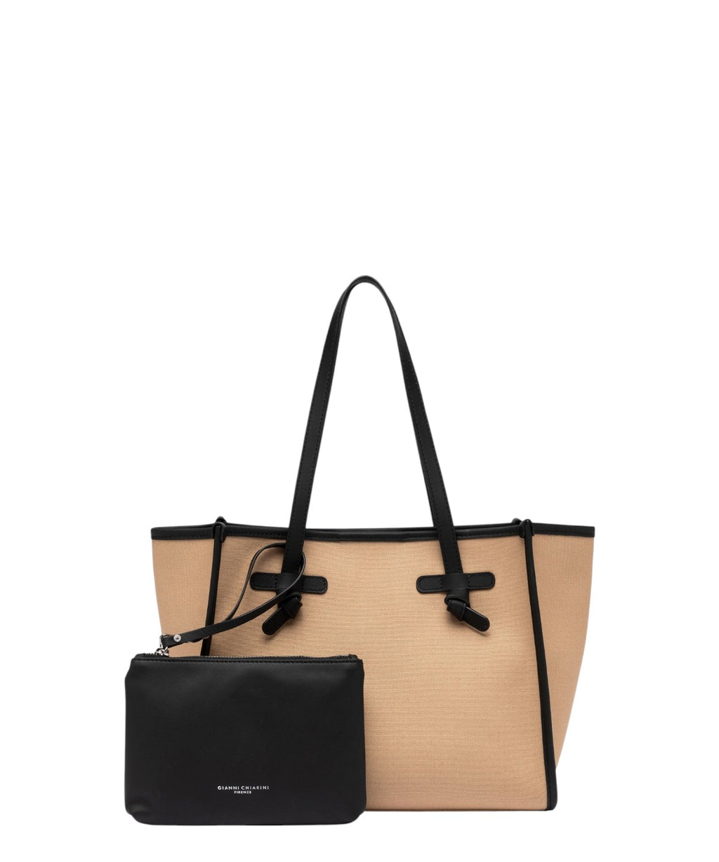 Borsa a spalla Marcella Medium Gianni Chiarini in Canvas