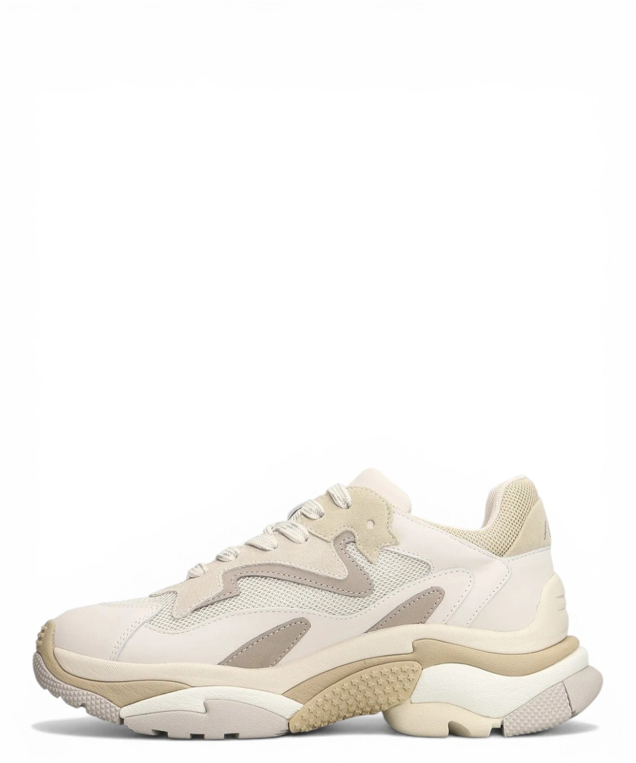 Sneakers Chunky Ash Addict in Pelle e Tessuto Tecnico