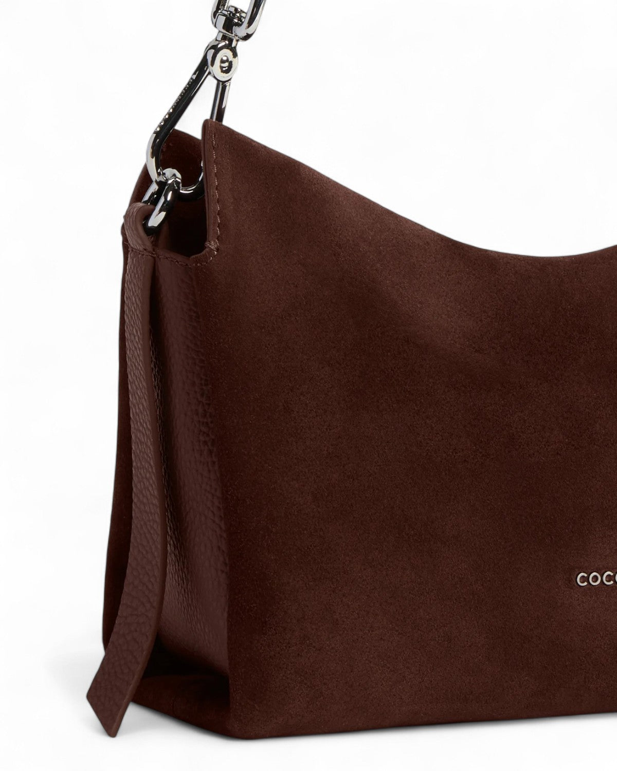 Borsa Boheme Suede Bimaterial Small-Coccinelle-Borse a spalla-Vittorio Citro Boutique