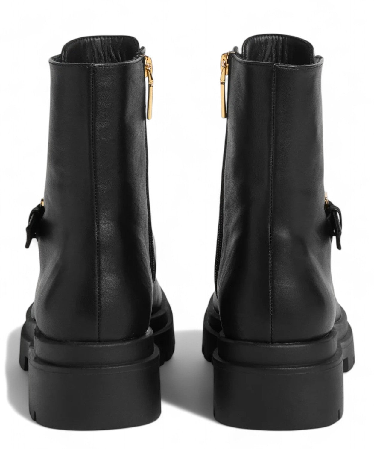 Stivaletti Coccinelle Astrid in Pelle Con Fibbia Plettro-Coccinelle-Stivali-Vittorio Citro Boutique