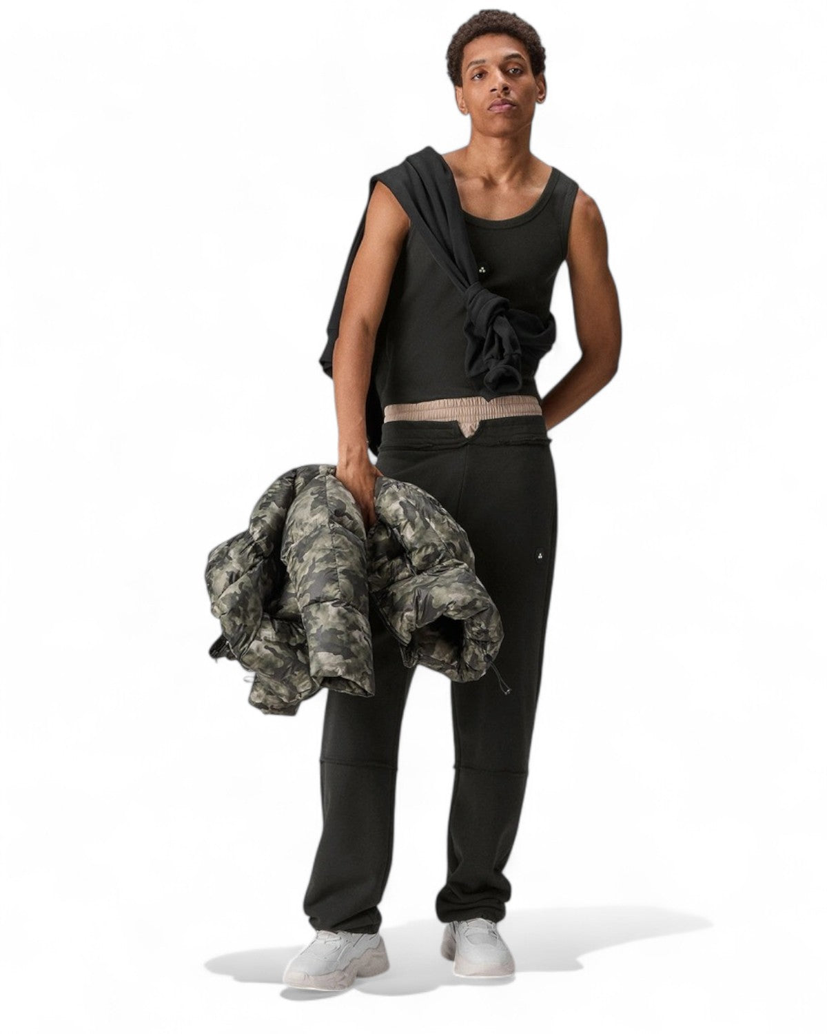 Plurals x Tony Effe Jogger Monti BMAT con Vita Doppia-Peuterey-Tuta-Vittorio Citro Boutique