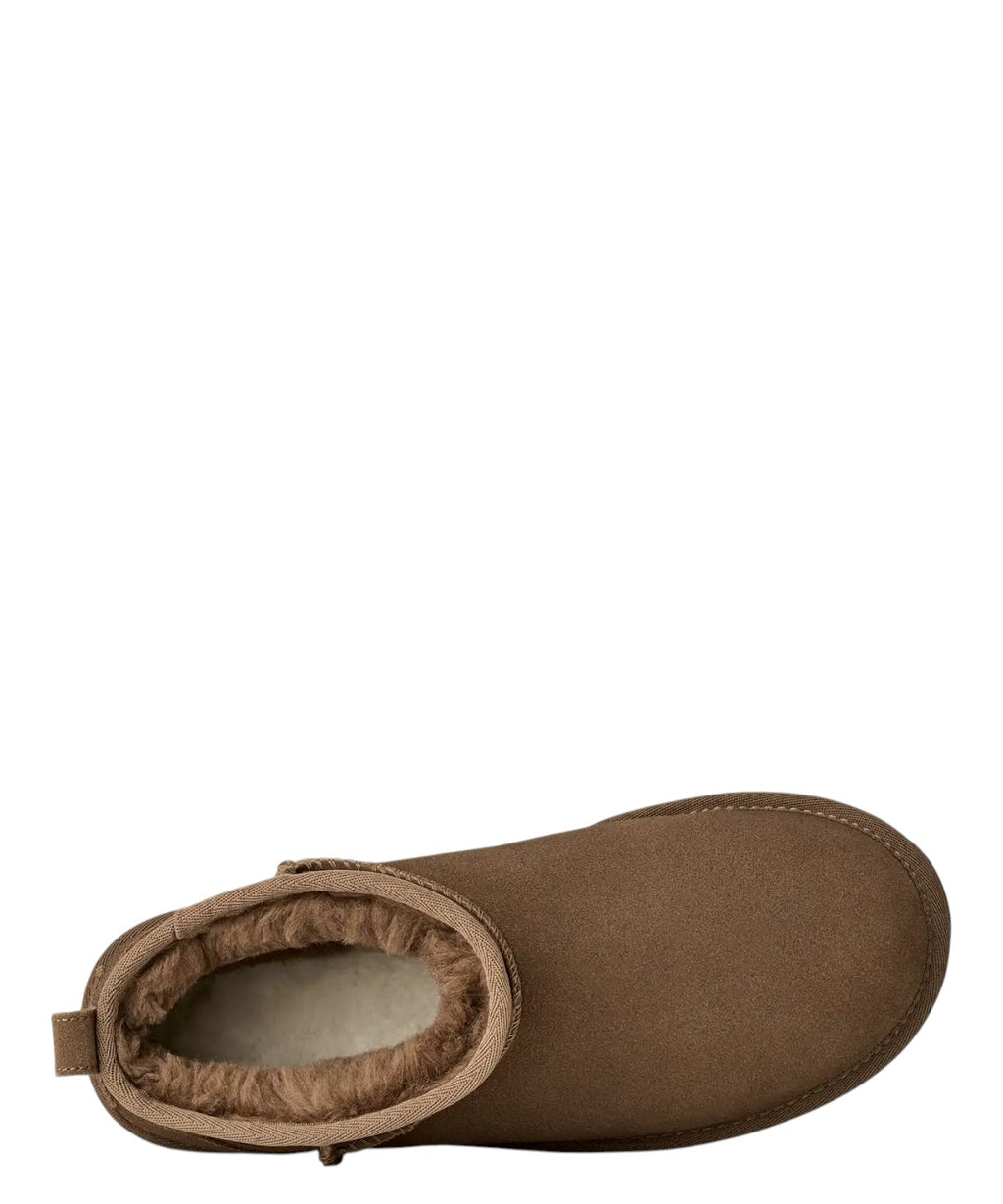 Stivali UGG Classic Ultra Mini Platform in Camoscio