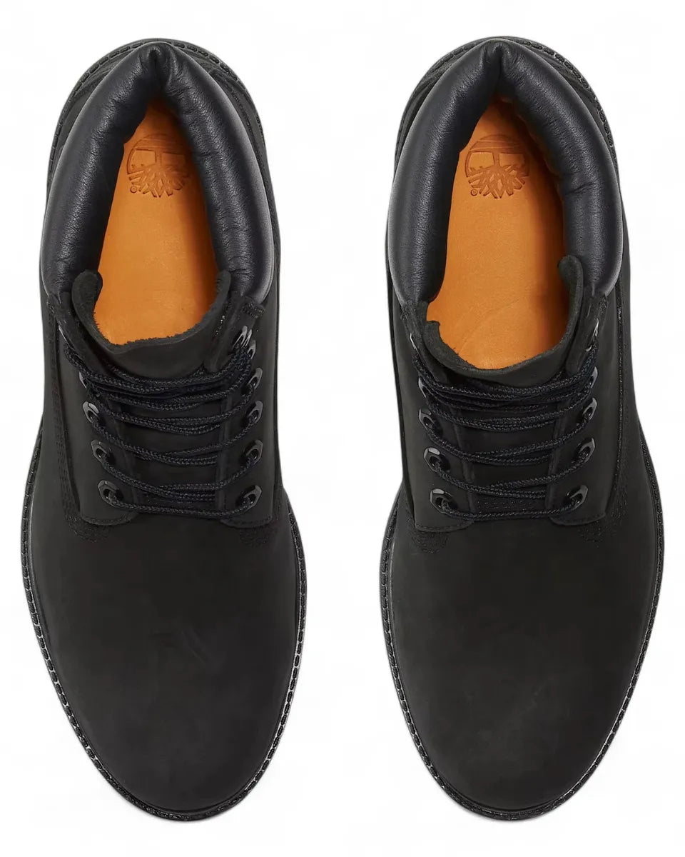 Stivaletti Timberland in Nubuck Nero Impermeabile-Stivali-TIMBERLAND-Vittorio Citro Boutique