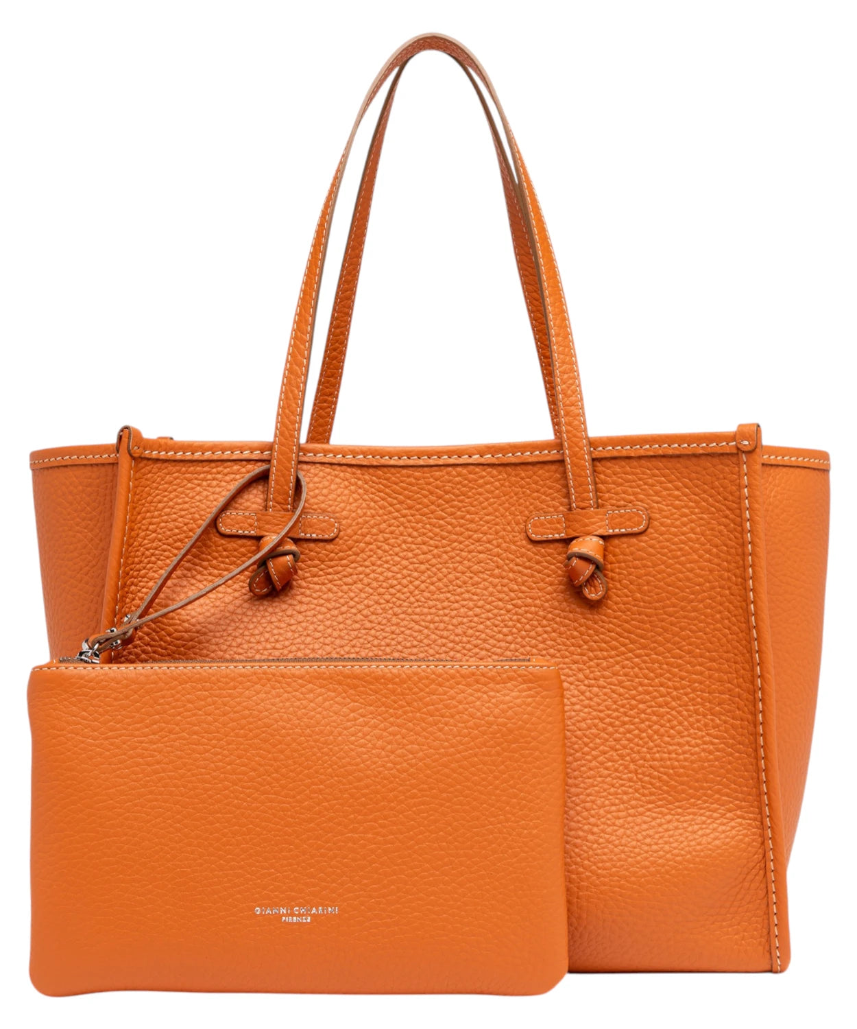 Borsa Marcella Gianni Chiarini Shopping in Pelle Bubble Double con Pochette