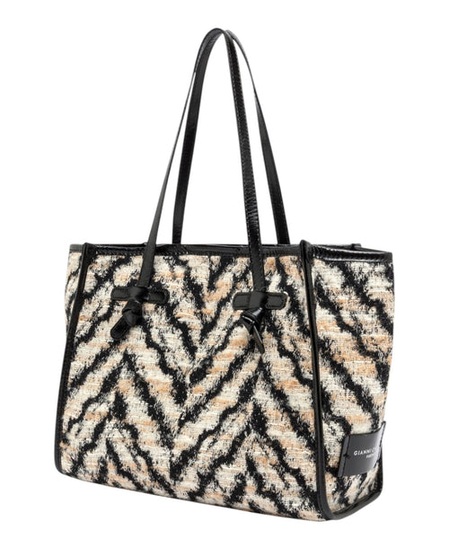 Borsa Gianni Chiarini Marcella Zebra in Misto Lana