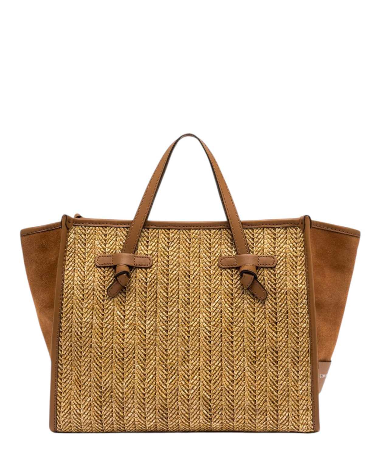 Borsa Gianni Chiarini Miss Marcella 32 in paglia e suede