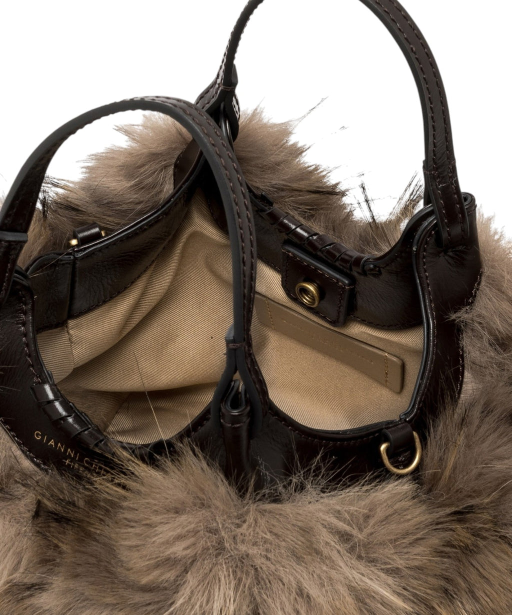 Borsa Gianni Chiarini DUA in Eco Pelliccia
