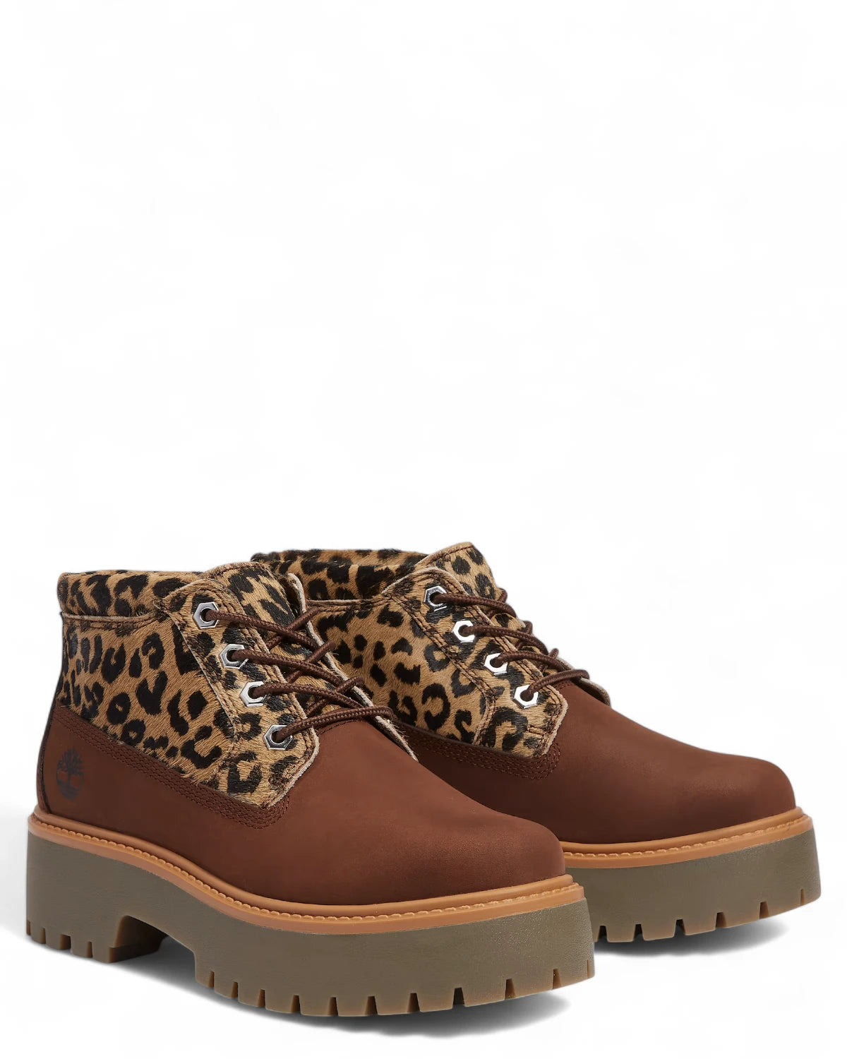 Stivale Plateau Timberland Stone Street Donna Marrone Leopardato-TIMBERLAND-Stivali-Vittorio Citro Boutique