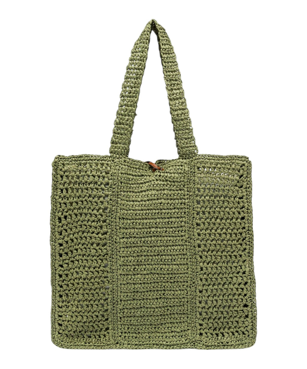 Gianni Chiarini Nefeli Shopper Strohhut Häkelarbeit