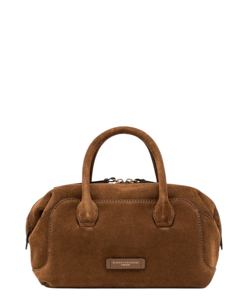 Borsa Donna Gemma Small in Pelle Scamosciata