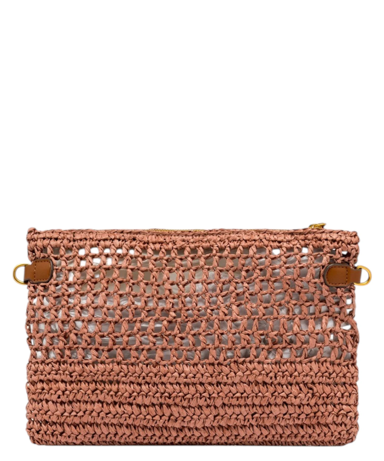 Gianni Chiarini Nefeli Pouch in Crochet Straw