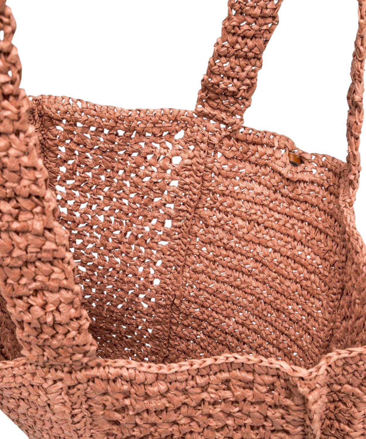 Gianni Chiarini Nefeli Shopper aus gehäkeltem Stroh