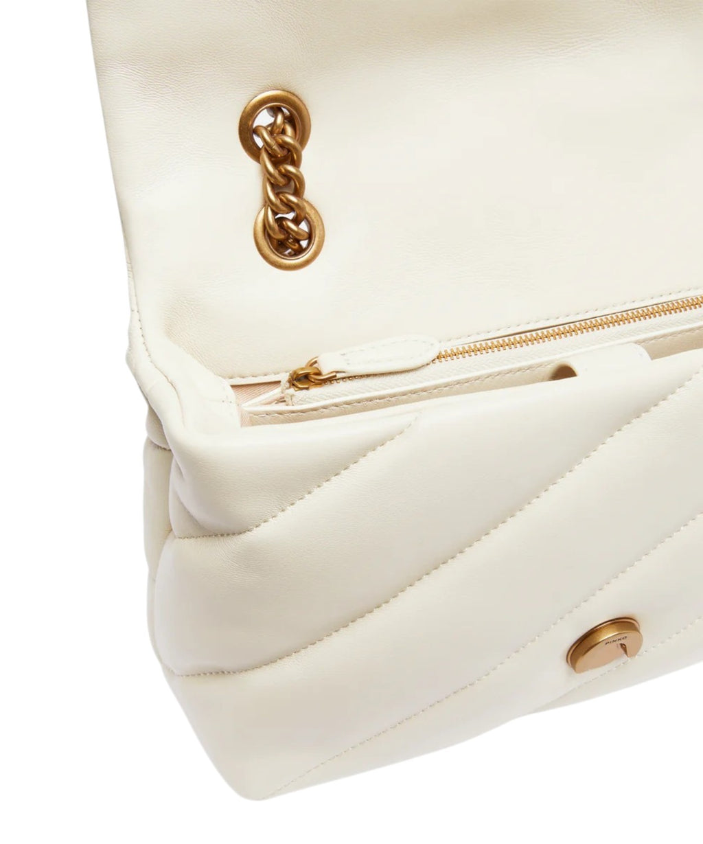 Klassische Love Puff Umhängetasche