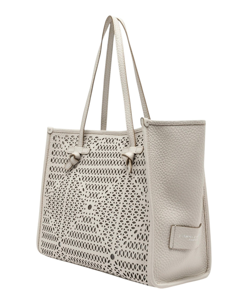 Taška Marcella Gianni Chiarini s perforovanou dekorací