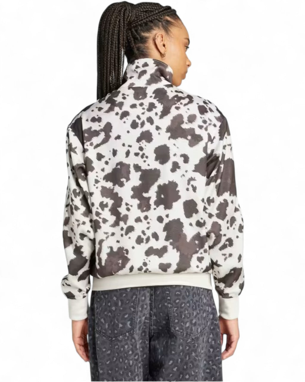 Track Top Muccata in Raso con Zip-Adidas Originals-Felpe-Vittorio Citro Boutique