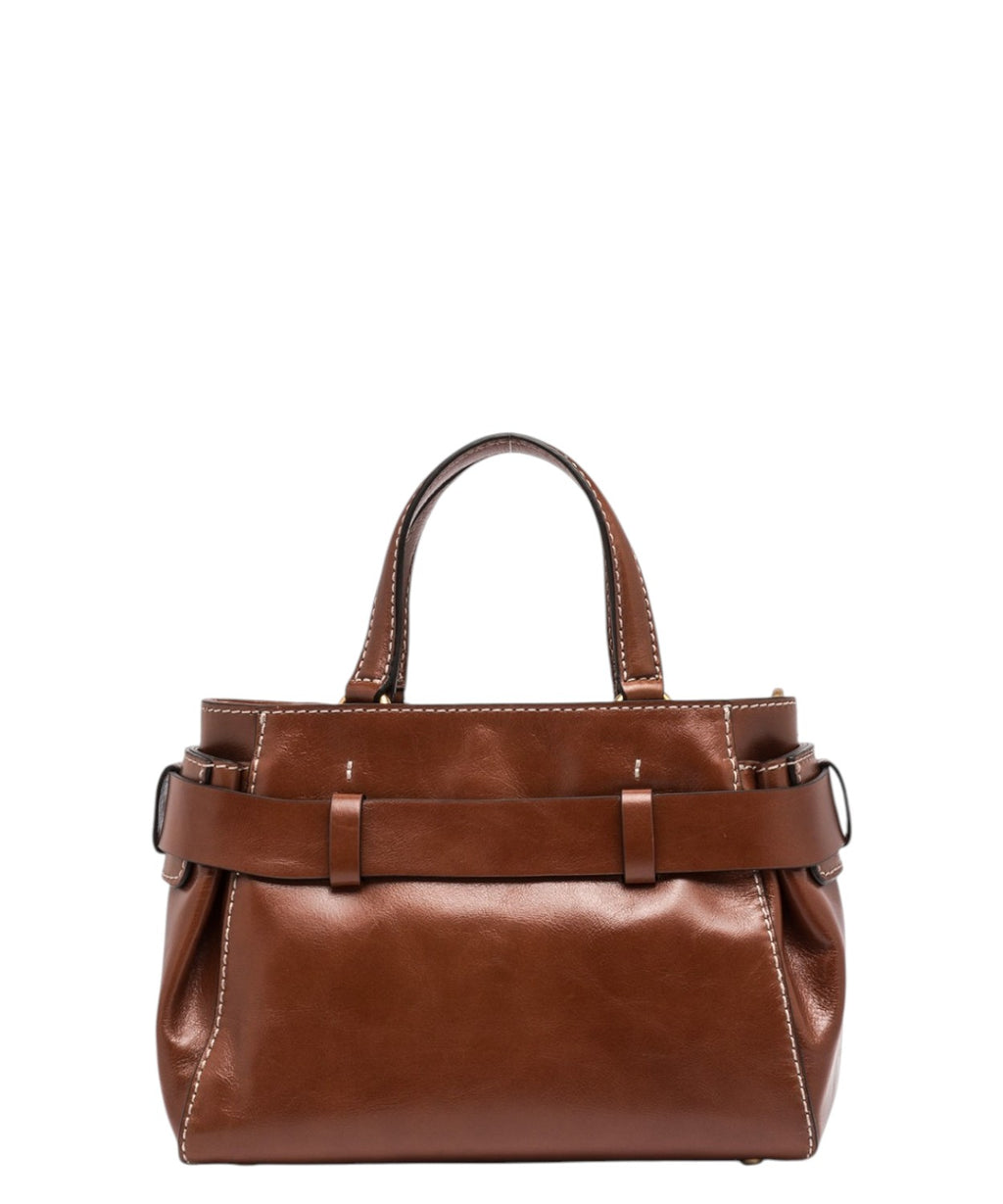 Bolso de mujer Gianni Chiarini Miranda Small de piel con efecto vintage