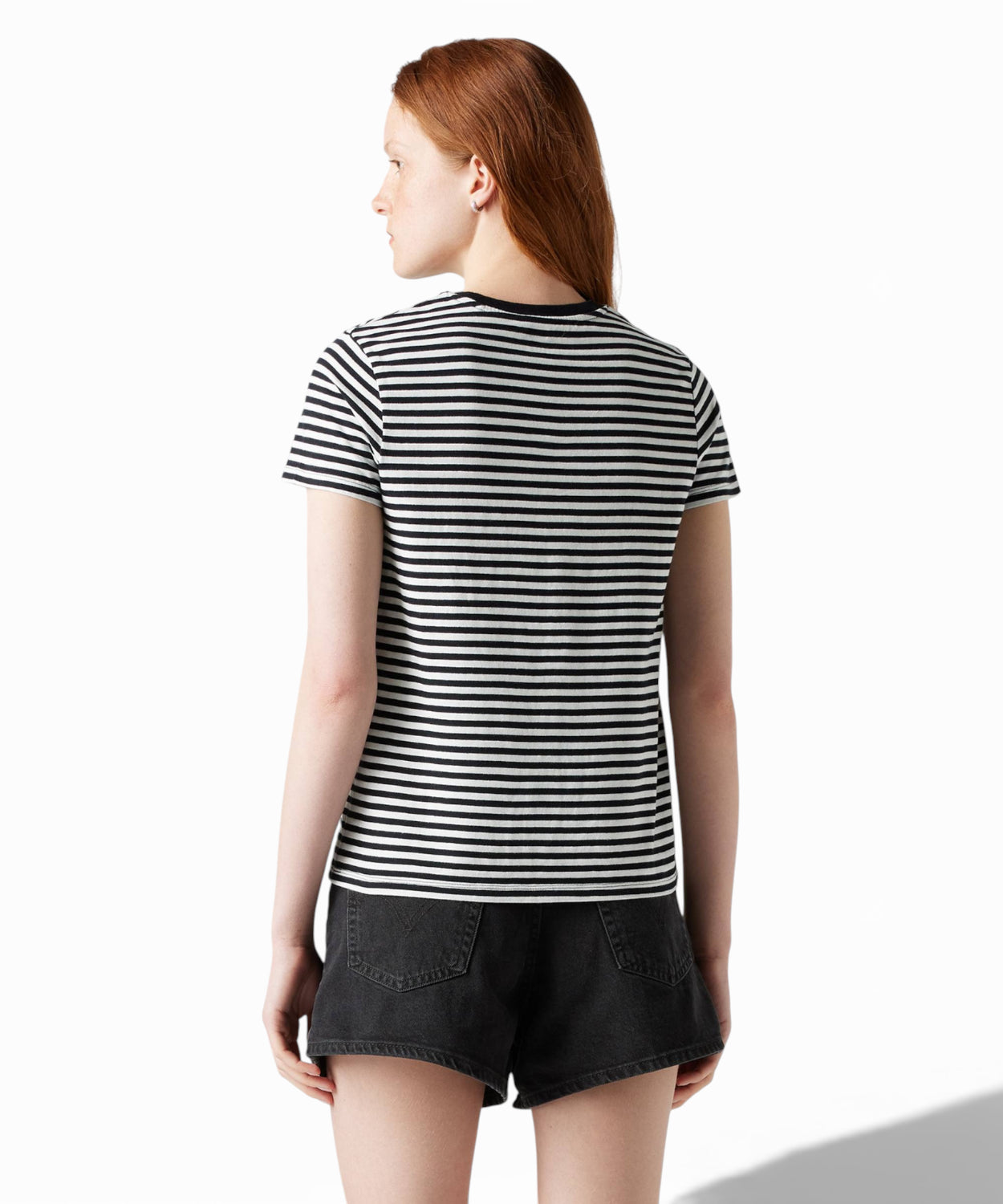 Levi's® T-shirt a righe con logo