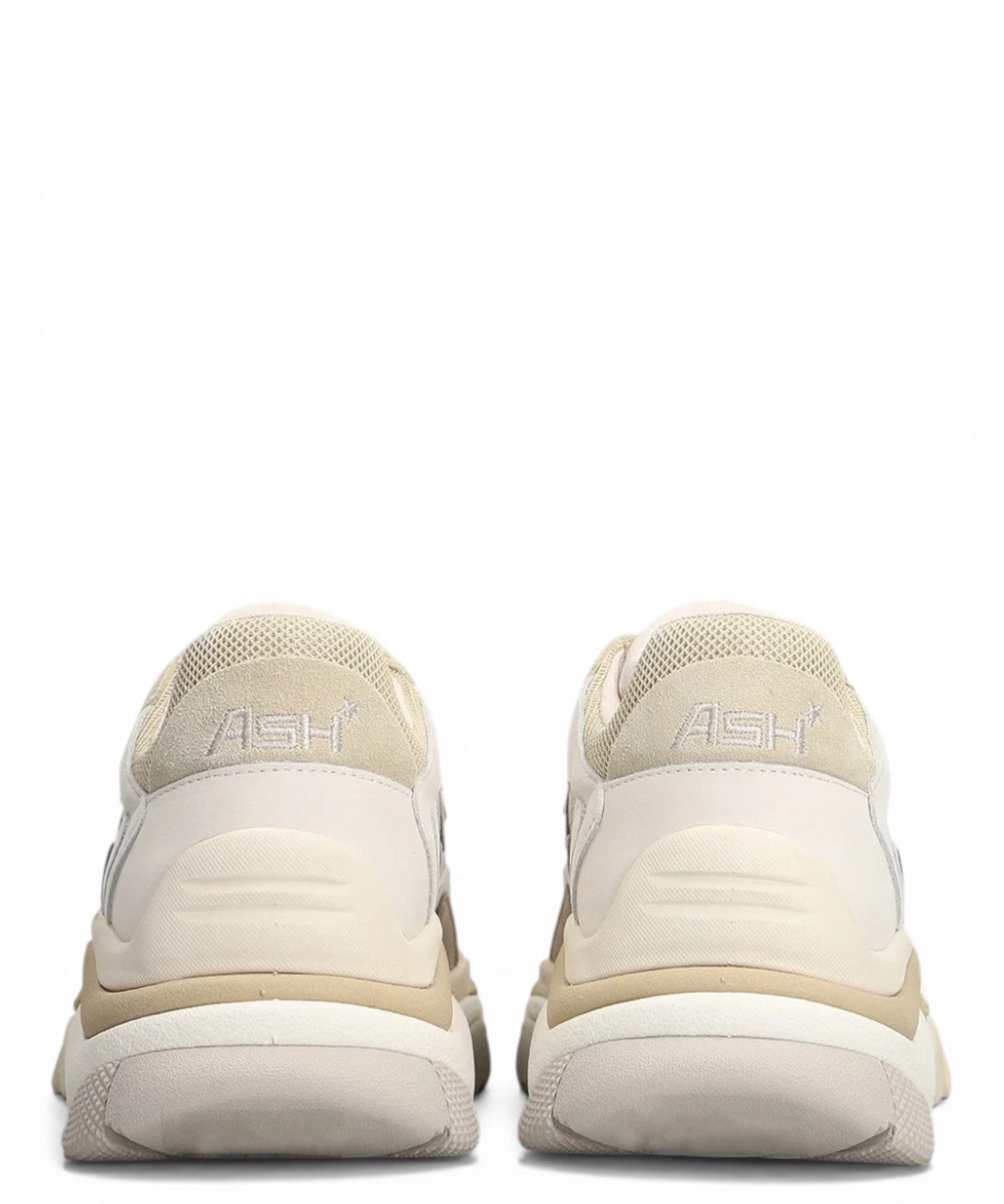 Sneakers Chunky Ash Addict in Pelle e Tessuto Tecnico