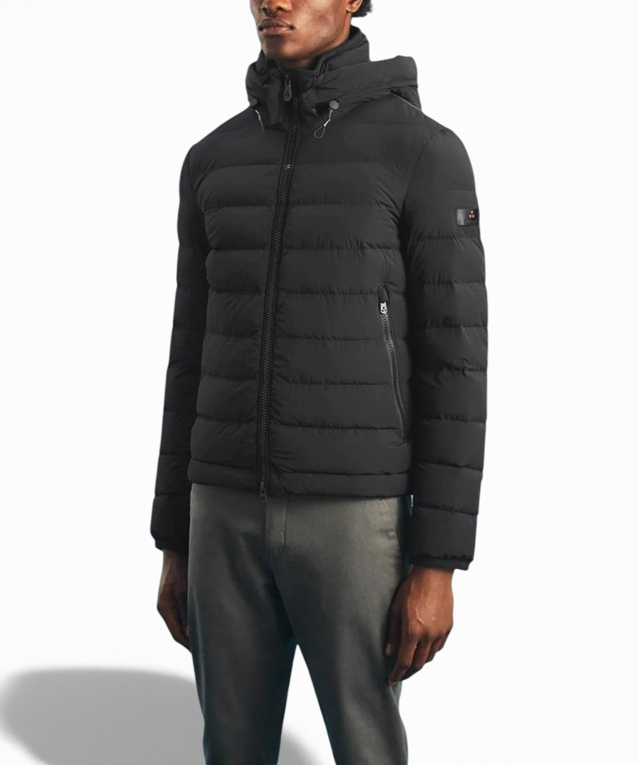 Piumino corto Peuterey BOGGS 04 con cappuccio staccabile