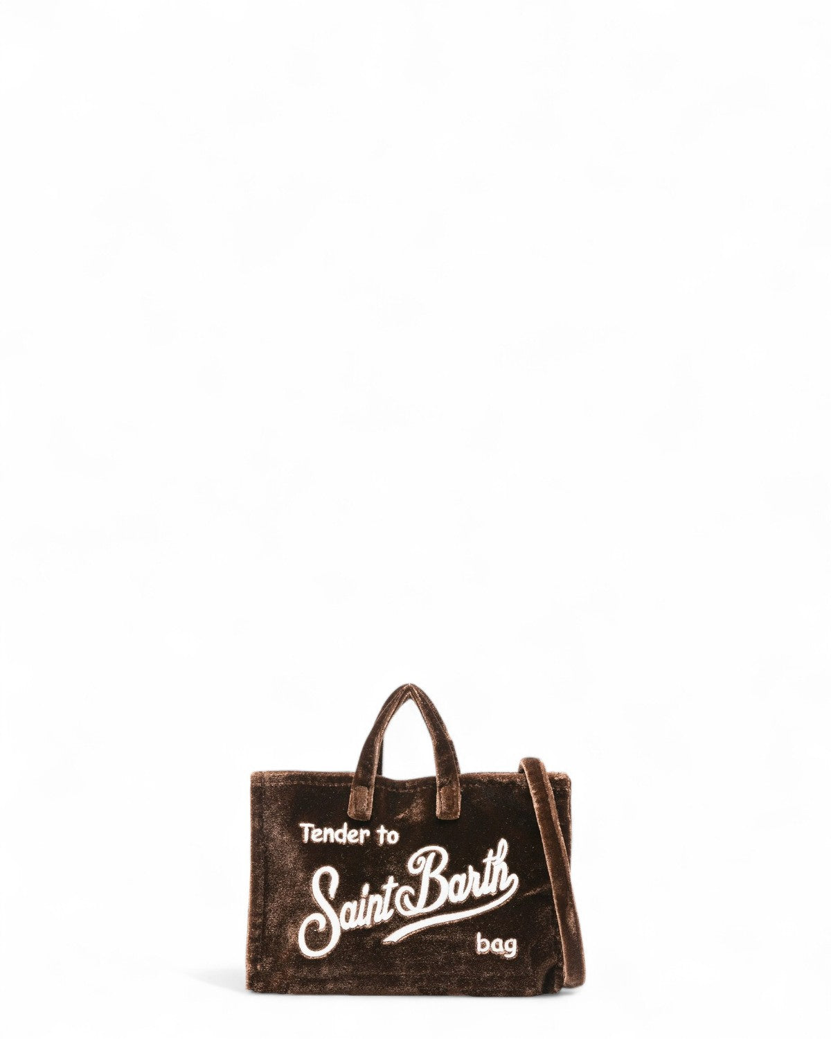 Phone Bag in ciniglia con logo-Mc2 Saint Barth-Borse a spalla-Vittorio Citro Boutique