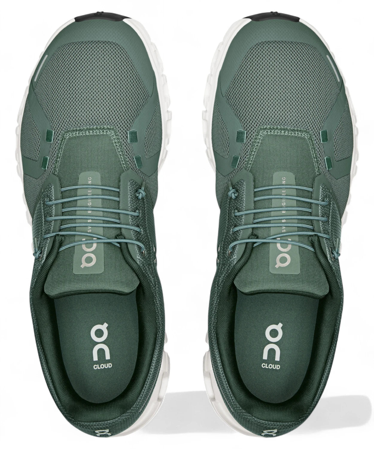 Sneakers On Cloud 6 Lifestyle Olive Evergreen-ON-Sneakers-Vittorio Citro Boutique