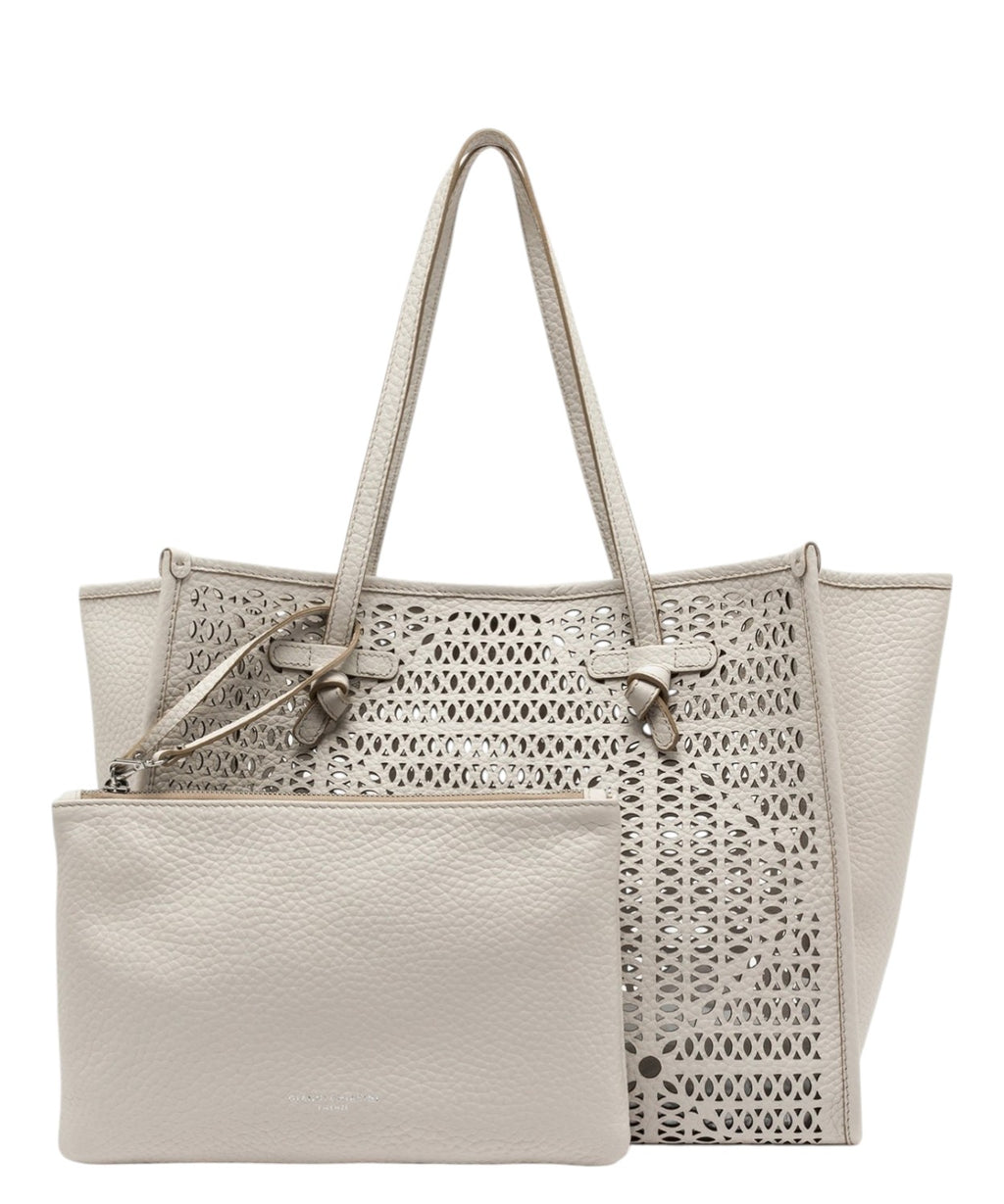 Taška Marcella Gianni Chiarini s perforovanou dekorací