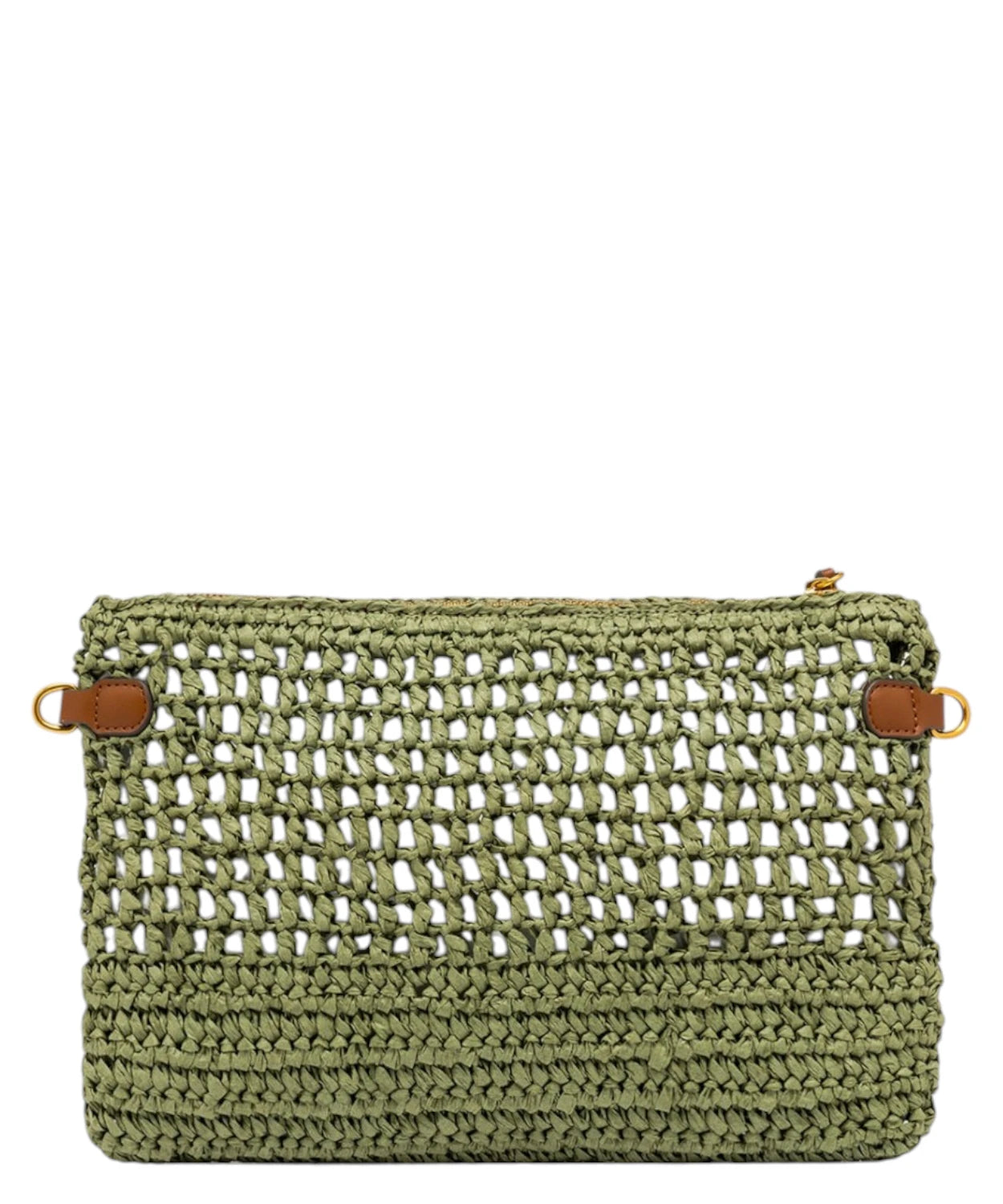 Gianni Chiarini Nefeli Pouch in Crochet Straw