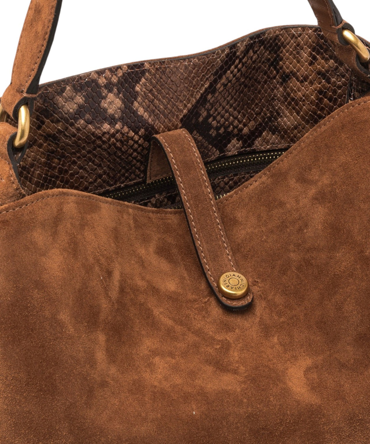 Damentasche Gianni Chiarini Fiona Mini aus Veloursleder
