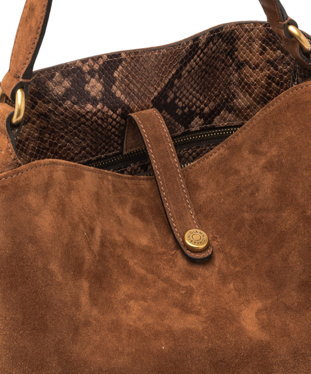 Damentasche Gianni Chiarini Fiona Large aus Wildleder