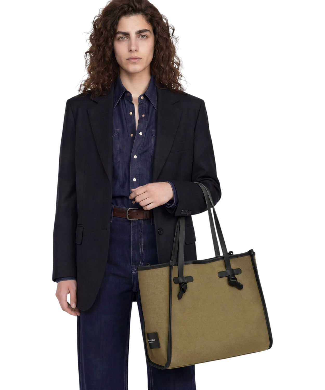 Borsa shopping Gianni Chiarini Marcella in canvas