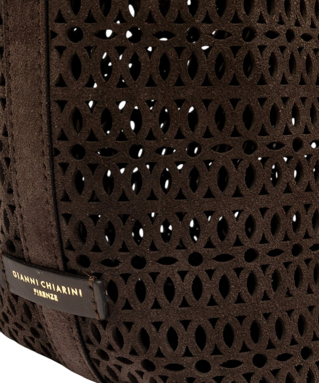 Gianni Chiarini Shopper Bag in Elegant Suede