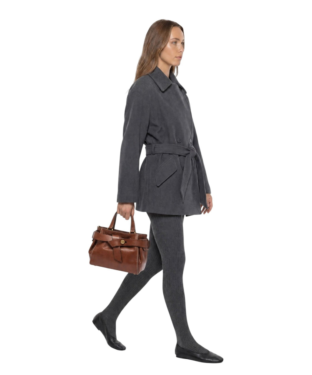 Bolso de mujer Gianni Chiarini Miranda Small de piel con efecto vintage