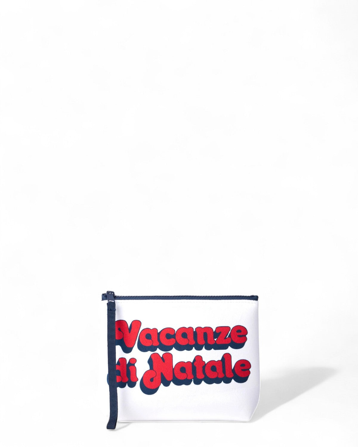 Pochette Aline in lana con stampa Vacanze di Natale-Vittoriocitro-Vittorio Citro Boutique