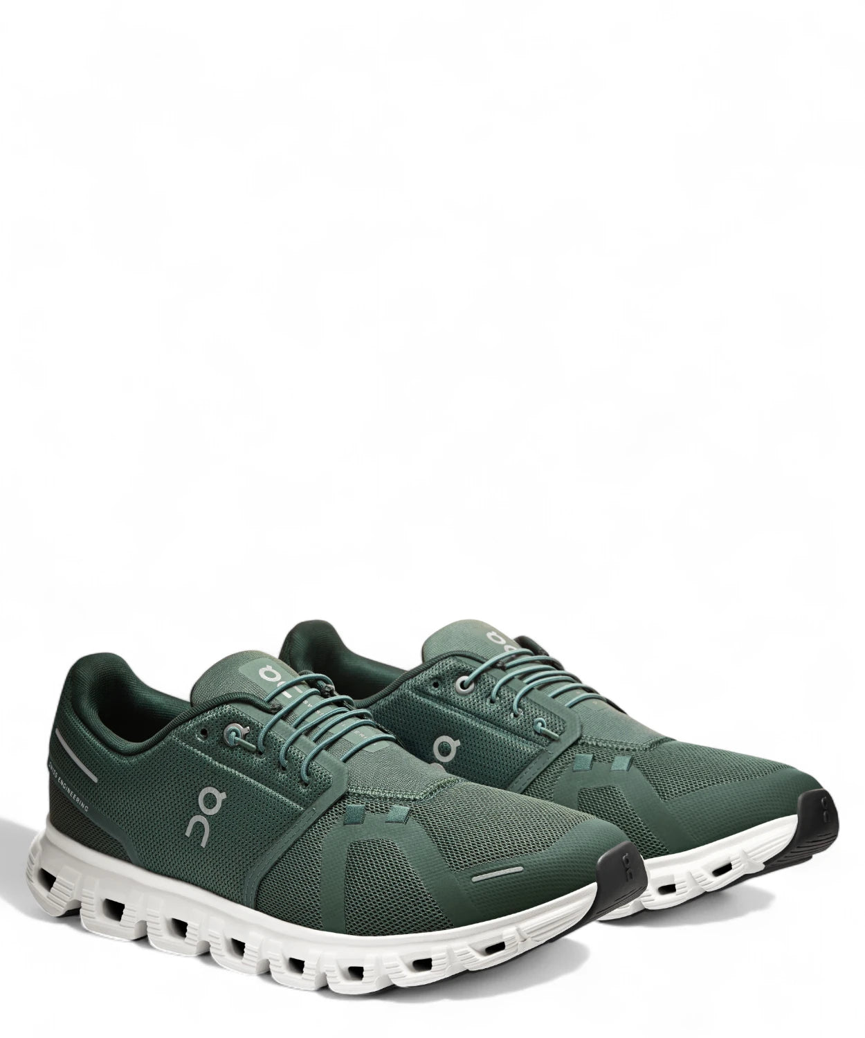Sneakers On Cloud 6 Lifestyle Olive Evergreen-ON-Sneakers-Vittorio Citro Boutique