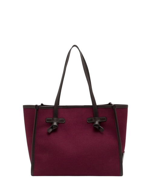 Borsa a spalla Marcella Gianni Chiarini in Canvas