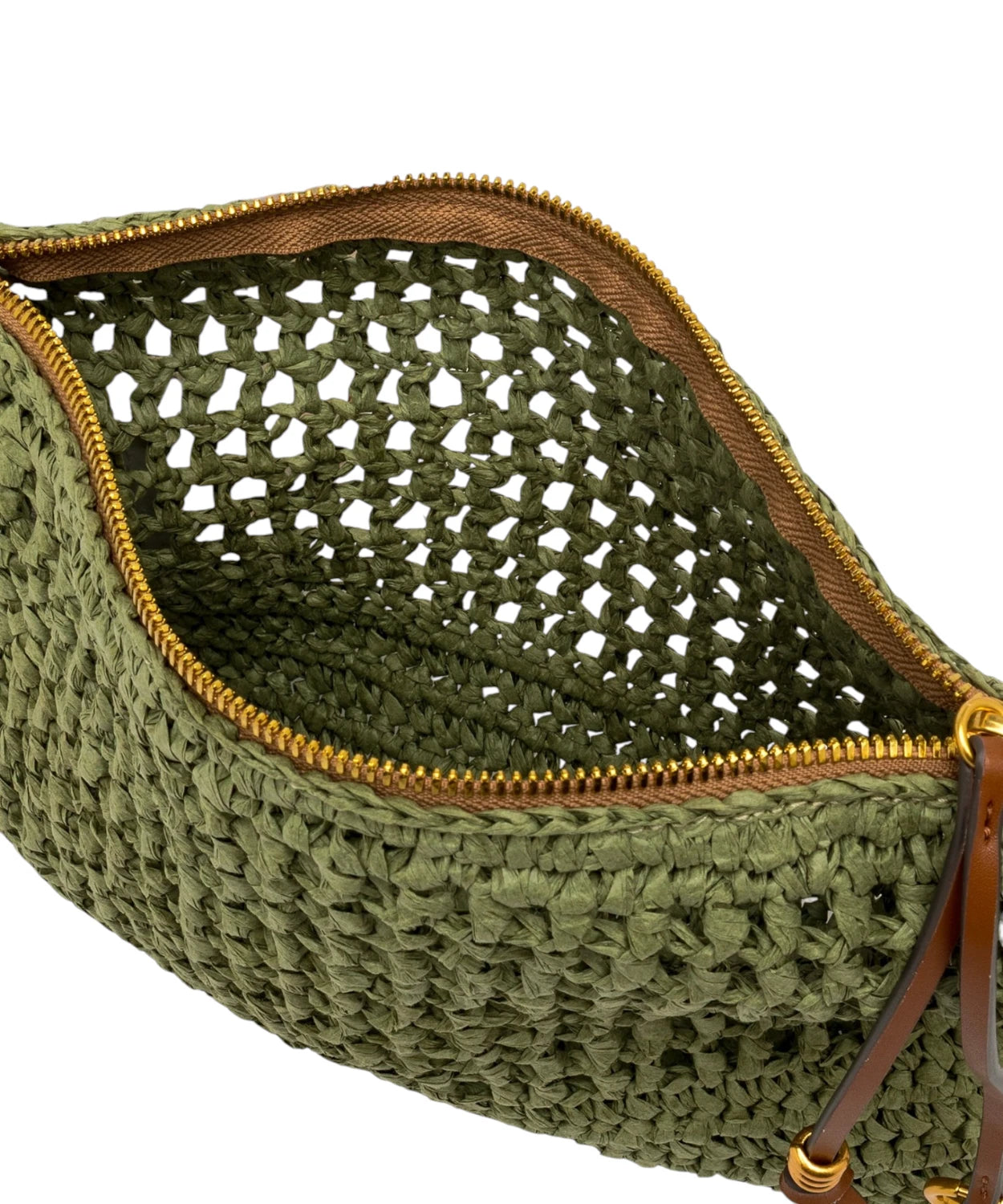 Gianni Chiarini Nefeli Pouch in Crochet Straw