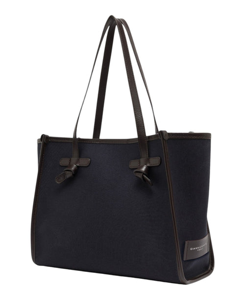 Borsa a spalla Marcella Gianni Chiarini in Canvas