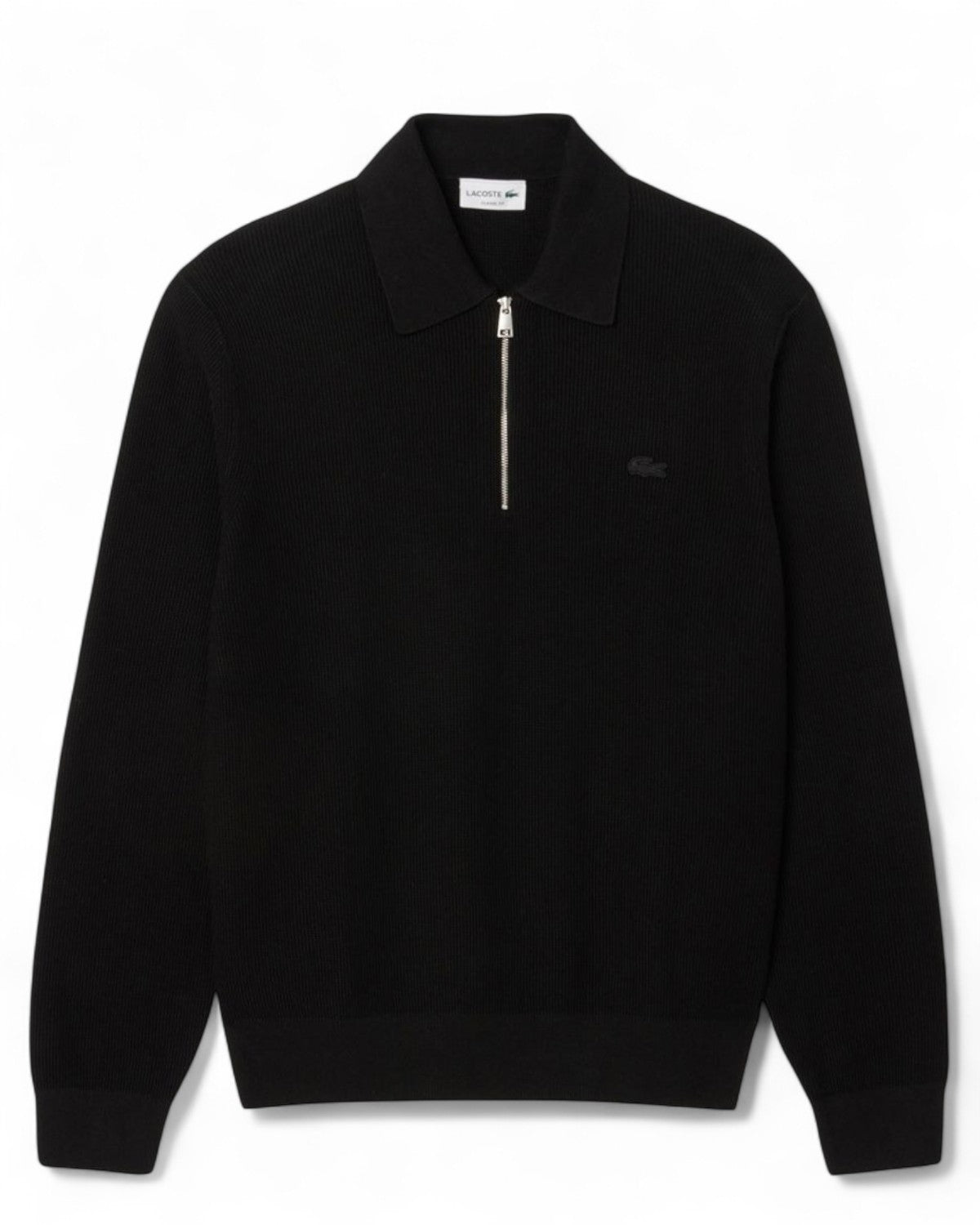 Maglione con Zip in Cotone e Lana-LACOSTE-Maglieria-Vittorio Citro Boutique