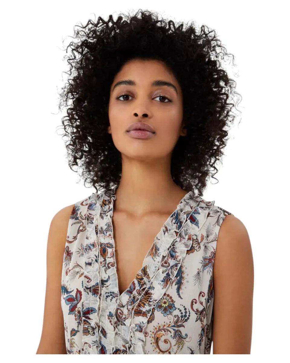 Vestito lungo in georgette con stampa all over-Liu-Jo-Abiti-Vittorio Citro Boutique