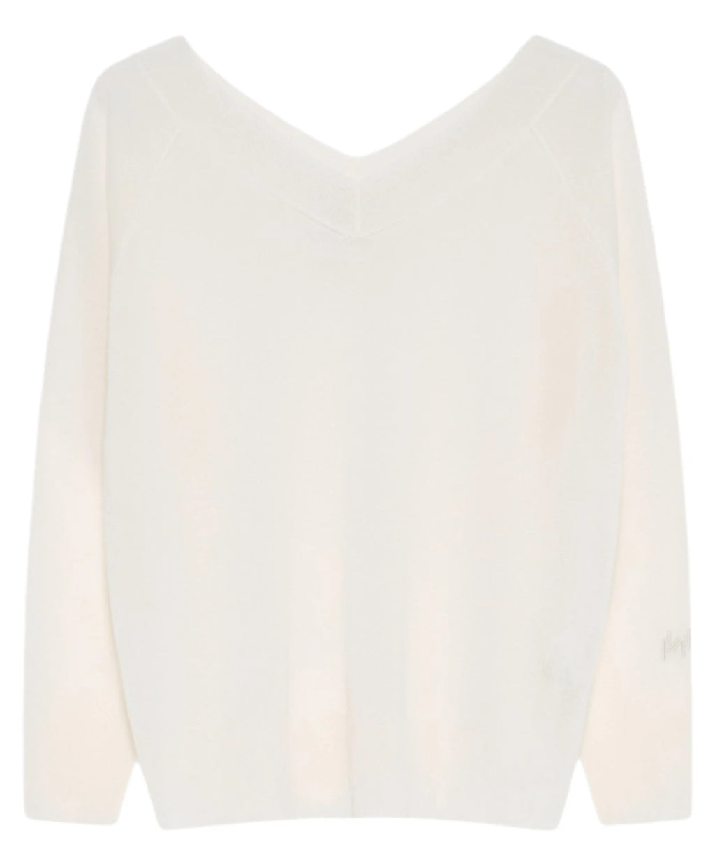 Maglia Marella TUBO in Misto Viscosa con Scollo a V